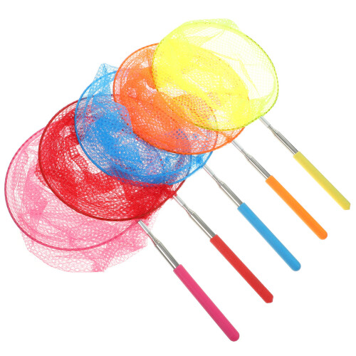 5Pcs Kids Telescopic Butterfly Nets For Catching Insects