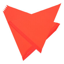 6 Pcs Bike Warning Pennant Safety Warning Flag Child 28x20.5cm