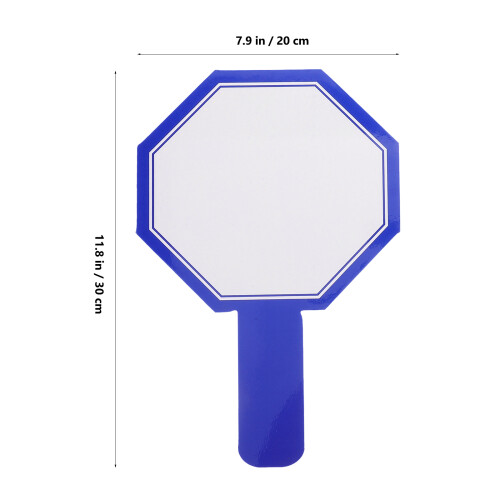 2St Droog Uitwisbare Mini Whiteboards Handheld PVC Herbruikbaar 1