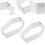 5Pcs Stainless Steel Biscuit Baking Mold Cookie Kitchen Tool 4