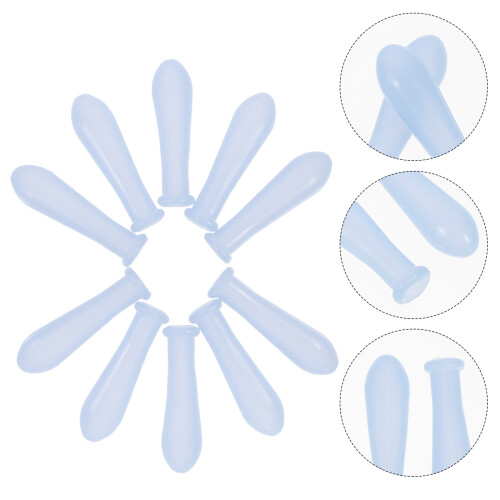Mlins  10 Pcs Small Dropper Measuring Tip Scale Pipette Caps 2