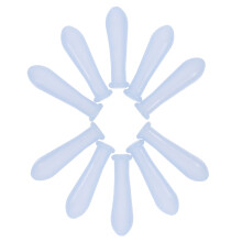 Mlins  10 Pcs Small Dropper Measuring Tip Scale Pipette Caps