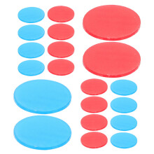 Waterproof Acrylic Hot And Cold Stickers For Office Use 20pcs