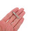 10pcs Mountaineering Stick Tips Tungsten Steel Silver 4
