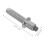 10pcs Mountaineering Stick Tips Tungsten Steel Silver 3