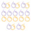 20Pcs Colored Knitting And Crochet Stitch Locking Markers 1