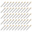 Frame Nails Copper Caps Nails Golden Iron 50pcs 3