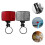 Reflective Bicycle Night Riding 2pcs 2.3x1.7x1.1in 6
