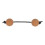 1pack Beige Egg Shaker For Rhythmic Ball And Sound Effects 8