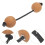 1pack Beige Egg Shaker For Rhythmic Ball And Sound Effects 5