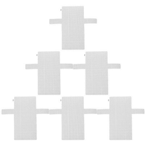 Weaving Bag Plate White For Bag Making 6pcs