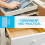 Drawer Rails Set Plastic 2 Sets 7.27x0.59x0.31in 11