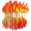 50pcs Cake Picks Multi For Birthday Party Cupcake Toppers 1