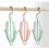 4Pcs Blue Plastic Shoes Drying Rack Durable Moveable Shoe Hanger 7