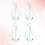 4Pcs Blue Plastic Shoes Drying Rack Durable Moveable Shoe Hanger 5