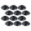 12pcs trekking pole mud and dirt blockers with star pattern 1
