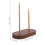 Walnut Receipt Organizer Spike For Home And Bar Reception 11
