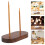 Walnut Receipt Organizer Spike For Home And Bar Reception 3