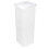 Bread Bin Bread Storage Box 34.50x14.00x13.50cm White 1