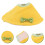 2 Pcs Collar Parrot Accessory Pet Recovery Anti-Pecking Protective 3