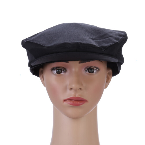 Cheese Working Cap Adjustable Kitchen Cooking Caps Black Chef Hat 1