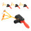 4St Zwarte Fietspomp Ventiel Adapters, Compacte Luchtpomp Accessoire 10