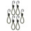 Campingtent Accessoires Haak Donkergroen 6 10