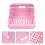 1pcs Utensil Storage Box Pink Pp Moistureproof For Products 6