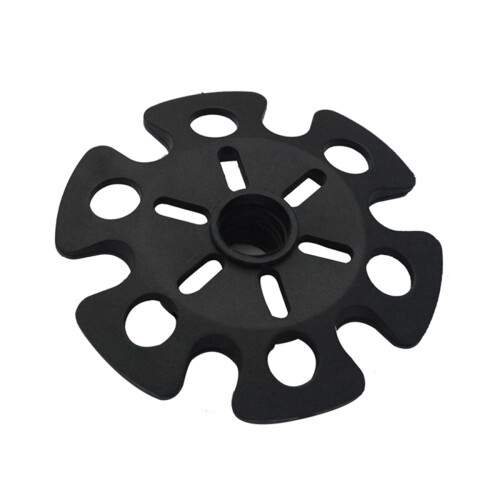 Black Climbing Trekking Pole Tips For Hiking Easy To Install