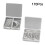 Curved Needle Set Diy Positioning Silver 170-Pcs 3
