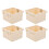 4Pcs White Plastic Electric Mounting Boxes Flame Retardant Wall Socket 1