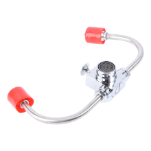 Port Eyewash Station For Faucet Mounted Emergency Eye Flush Shower