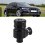 Kit de vanne de dérivation turbo 25mm/1in noir 16