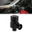 Kit de vanne de dérivation turbo 25mm/1in noir 3