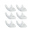 6 Pcs Guanyin Hand Holder Ceramic Decor Ocarina Display Accessories 11