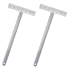 2pack Multi-Function Sign Rod Stainless Steel Silver