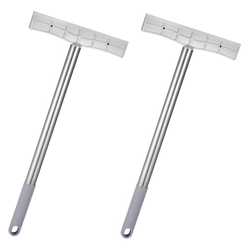 2pack Multi-Function Sign Rod Stainless Steel Silver