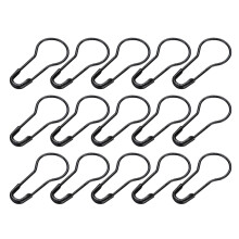 1000 Pcs Safety Pins Black Colorful Gourd Premium Fashion Clothes