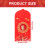 Raindrops Red Envelopes Red Paper 6pcs 5.9x3.3in 3