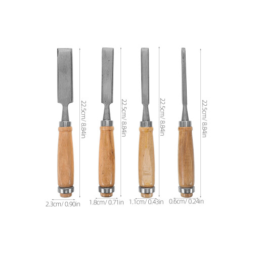 4pcs Carving For Woodworking Projects And 8.9x0.7x0.2in 1
