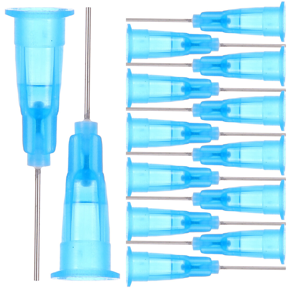 Precision Glue Tips Dispenser Tip For Dispenser Blue 100Pcs 3162805779936