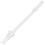 Thick Silicone Straws Transparent Reusable 1set 9.3in 9