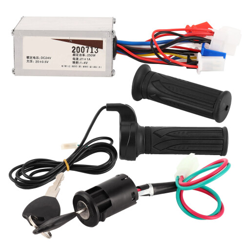 24V 250W Elektroroller-Controller-Set mit verriegelbarem Gasgriff und Griff 1