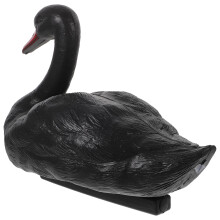 3 D Simulated Swan Statue Floating Decoys Pond Decorative Pool Geese