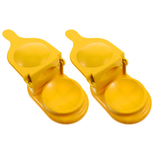 2pcs Dumpling Presser Multi Use Dumpling Maker Skin Presser Wrapper
