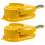 2pcs Dumpling Presser Multi Use Dumpling Maker Skin Presser Wrapper 8