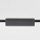 Floor Mirror Stand Study Dark Grey 1pack 11.8x3.1x2.8in 2