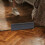 Floor Mirror Stand Study Dark Grey 1pack 11.8x3.1x2.8in 4