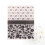 Raindrops Plastic Embossing Folder Black 1pcs 5.9x4.7x0.2in 5