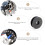 1pc Chain Regulator Practical Chain Tensioner Tool Bike Holder 4